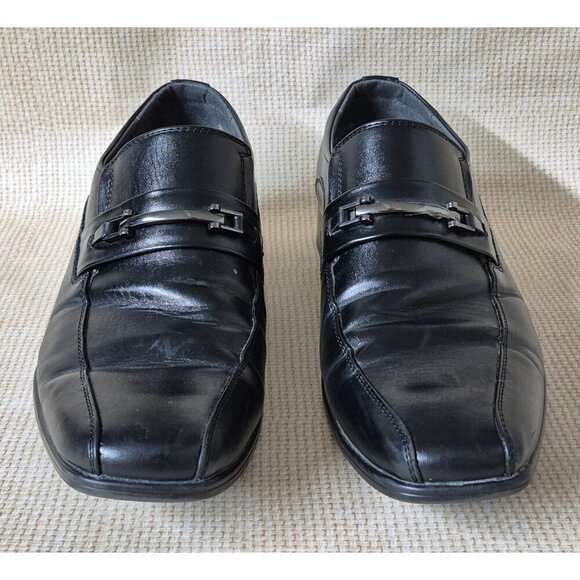 Apt. 9 Ortholite Impressions Black Buckle Dress 12M Memory Foam Shoes Loafers - Picture 3 of 12